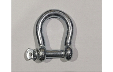 EUROPEAN BOW SHACKLE WITH SCREW PIN		