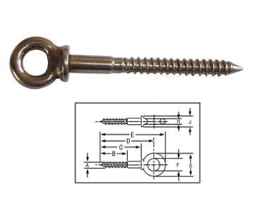 Screw Eye Bolt G-275	