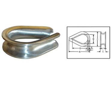 U.S.Type Heavy Duty Thimble G414			