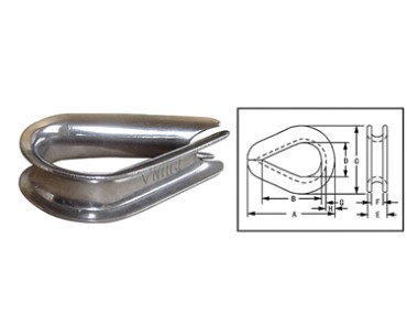 U.S.Type Light Duty Thimble G411			