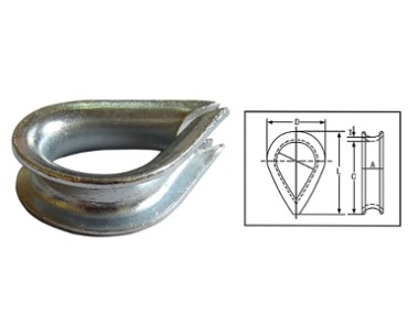 Commercial Type Thimble		