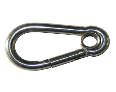 Snap hook with eyelet ,ZP		