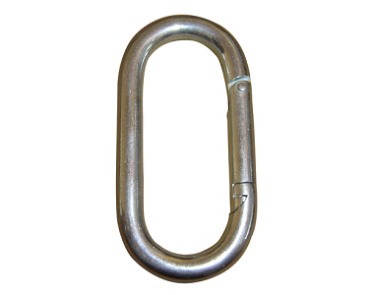 Straight snap hook, ZP		