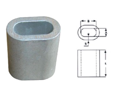 Aluminum ferrules DIN3093		