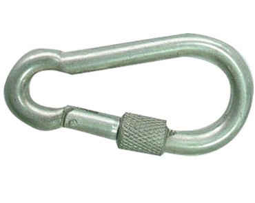 Snap hook with screw ,ZP		
